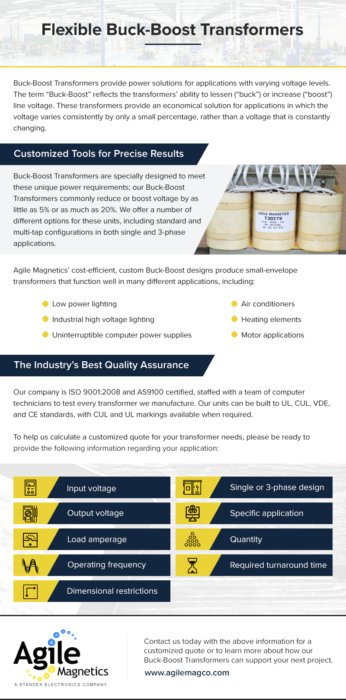 Buck-Boost Transformers